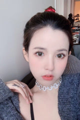 精致连串结choker